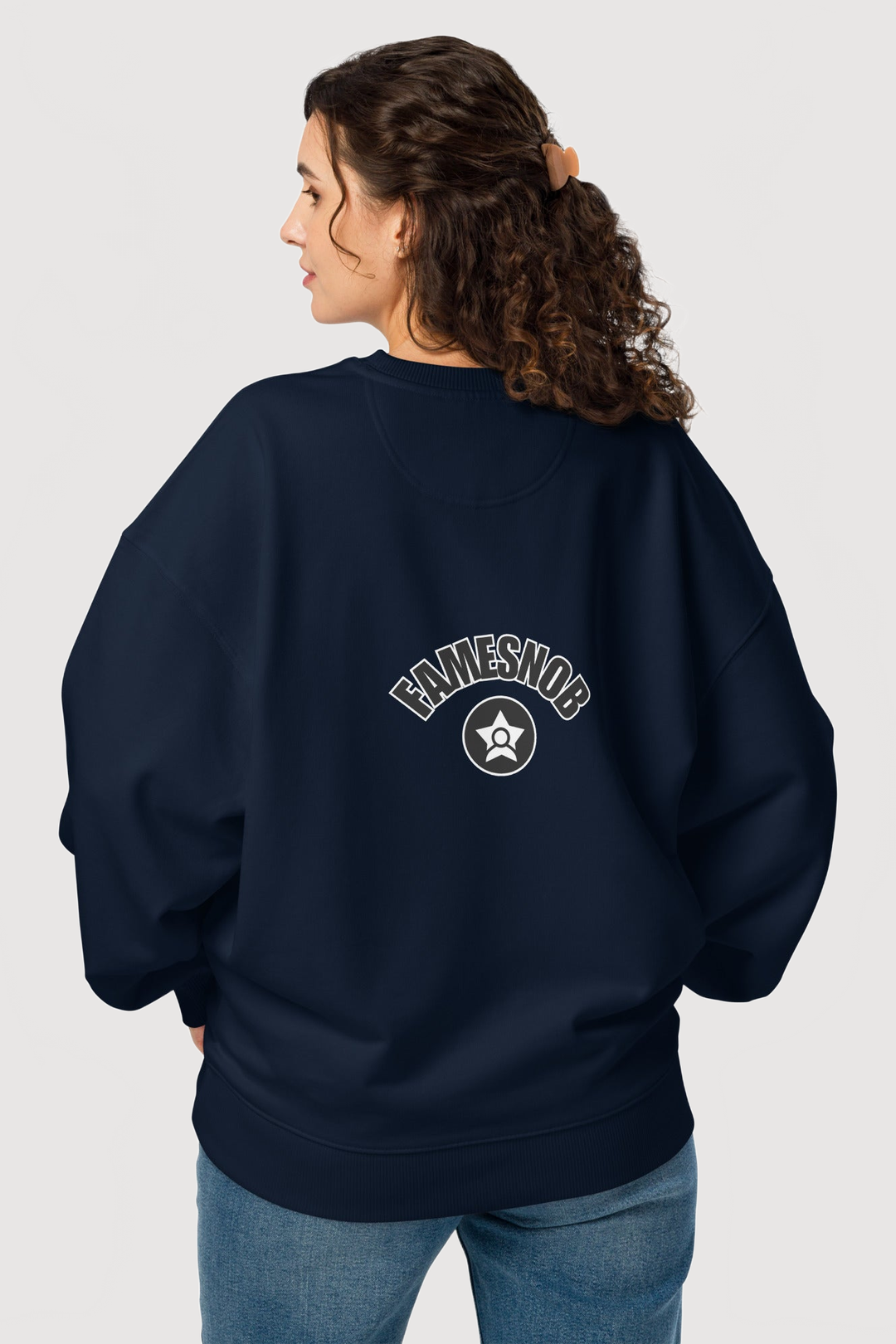 Unisex Organic Oversized Sweatshirt | Stanley/Stella - Famesnob
