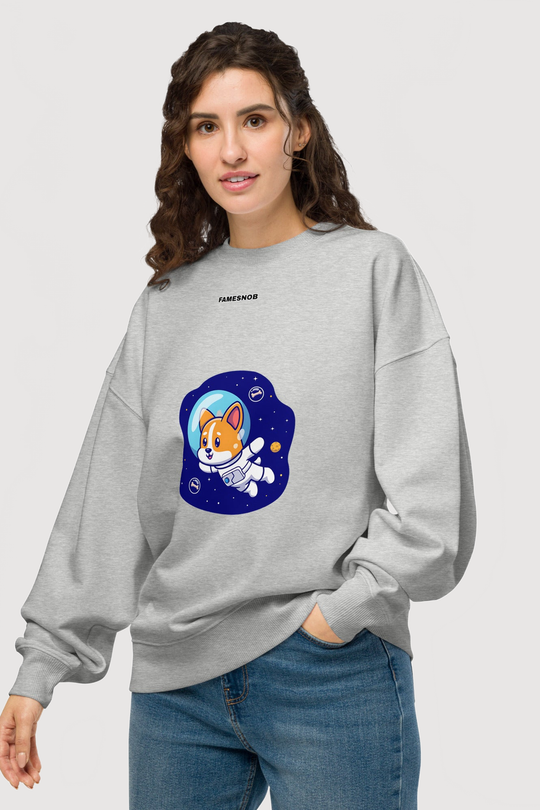 Unisex Organic Oversized Sweatshirt | Stanley/Stella - Famesnob