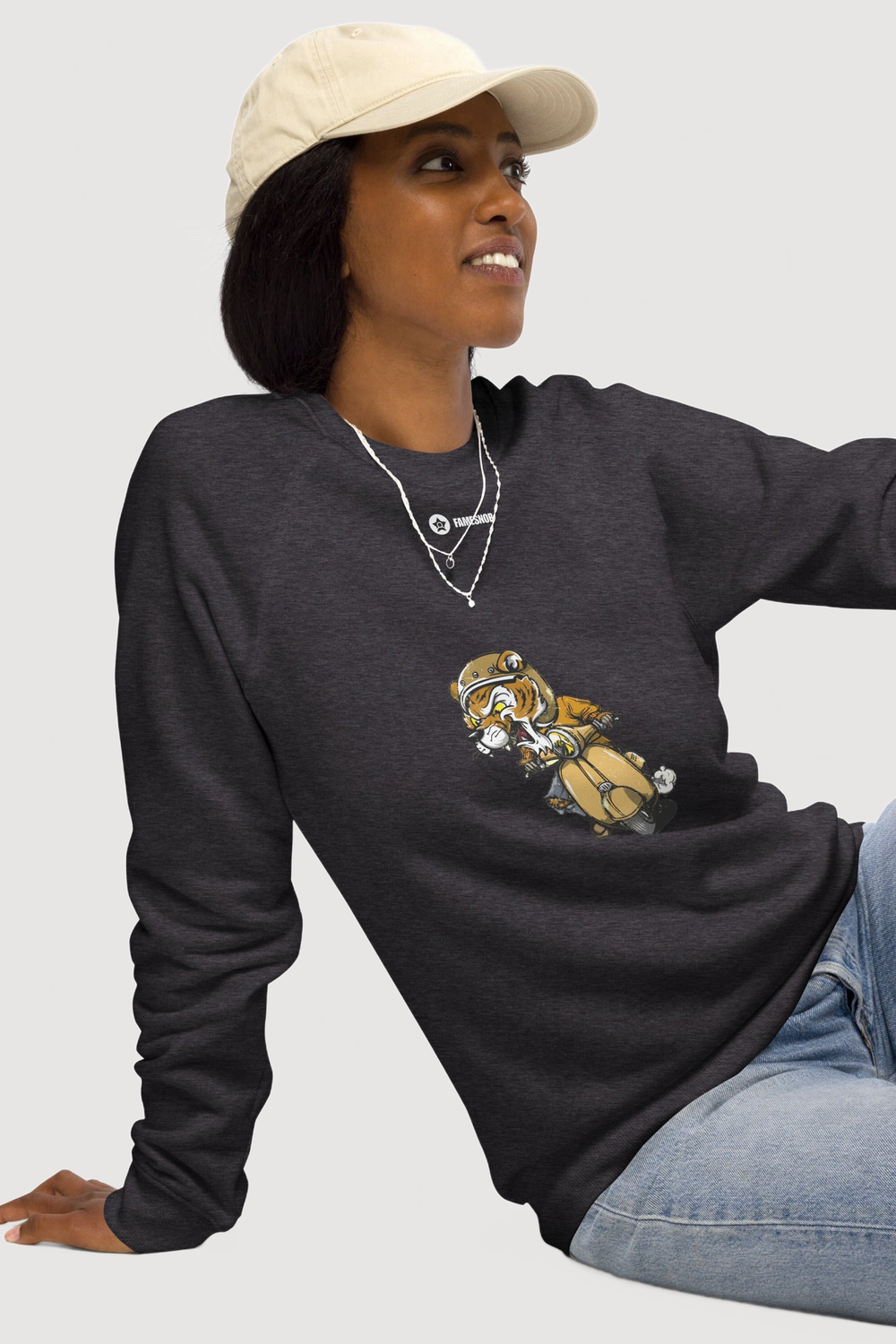 Unisex Organic Raglan Sweatshirt | SOL'S - Famesnob