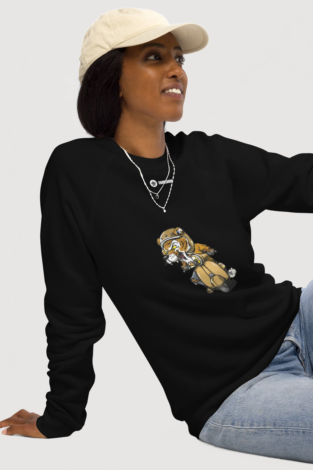 Unisex Organic Raglan Sweatshirt | SOL'S - Famesnob