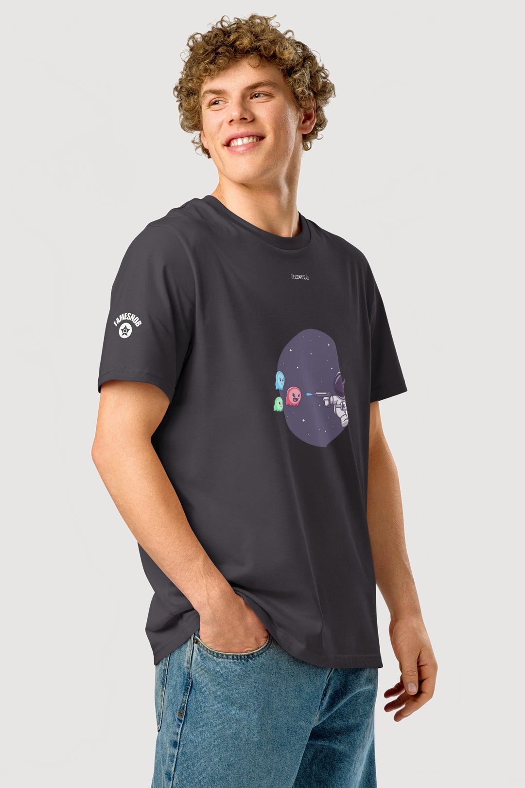 Unisex Organic Ribbed Neck T-shirt | Stanley/Stella - Famesnob