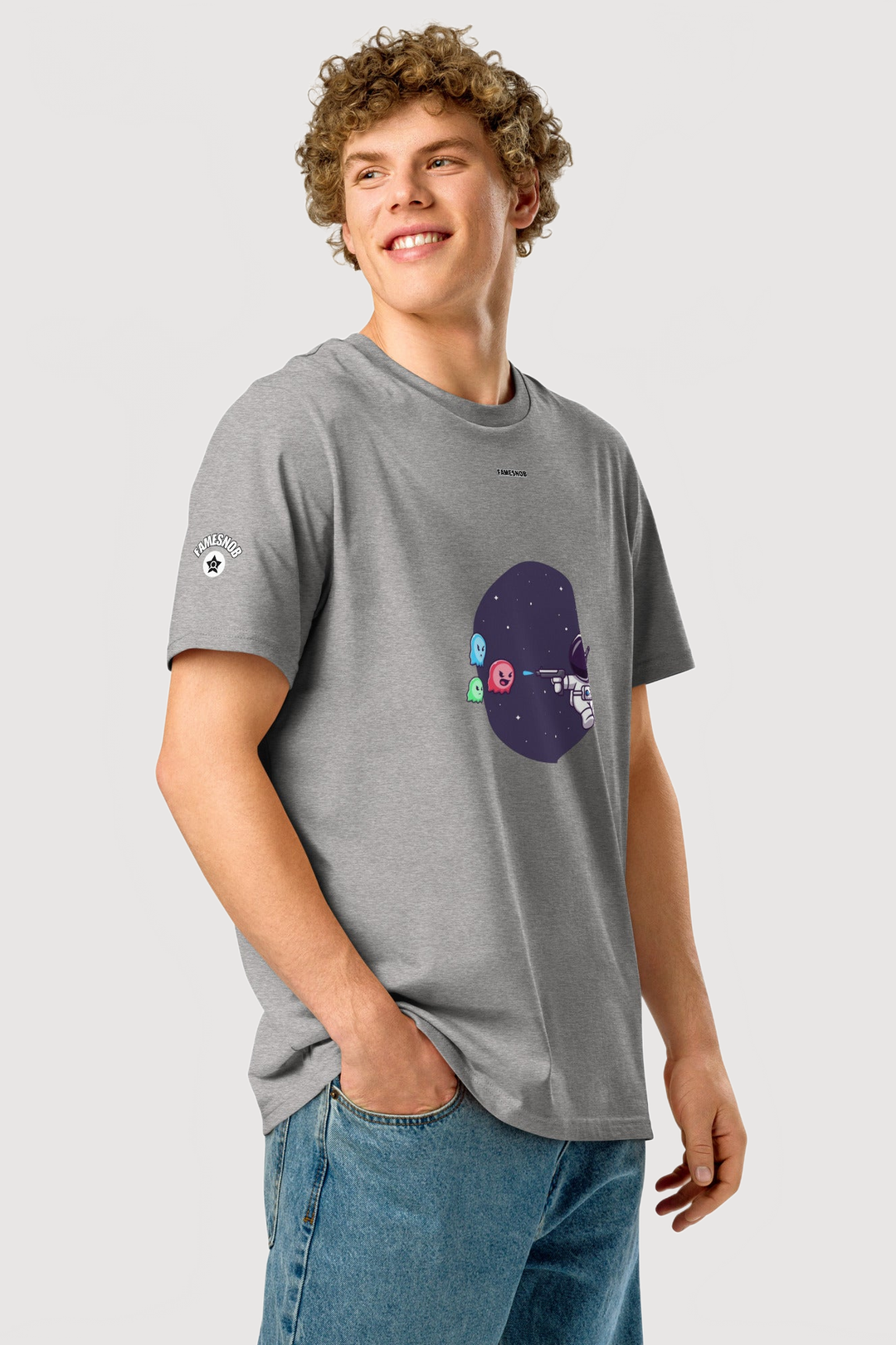 Unisex Organic Ribbed Neck T-shirt | Stanley/Stella - Famesnob