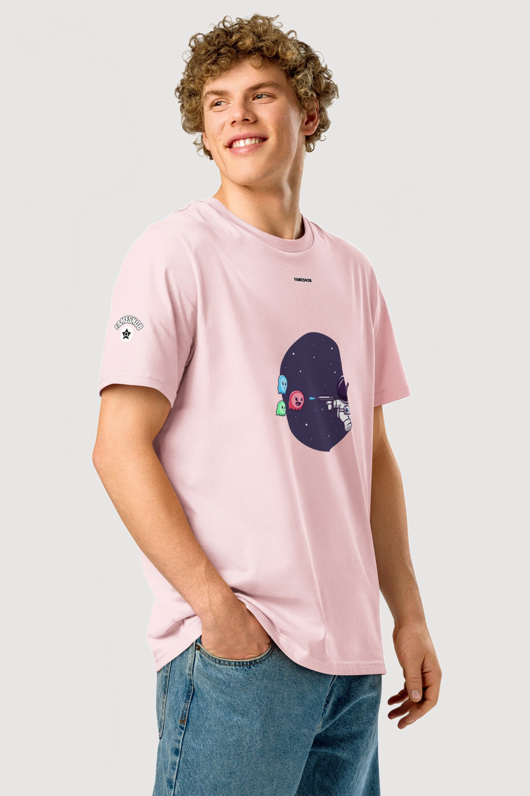 Unisex Organic Ribbed Neck T-shirt | Stanley/Stella - Famesnob