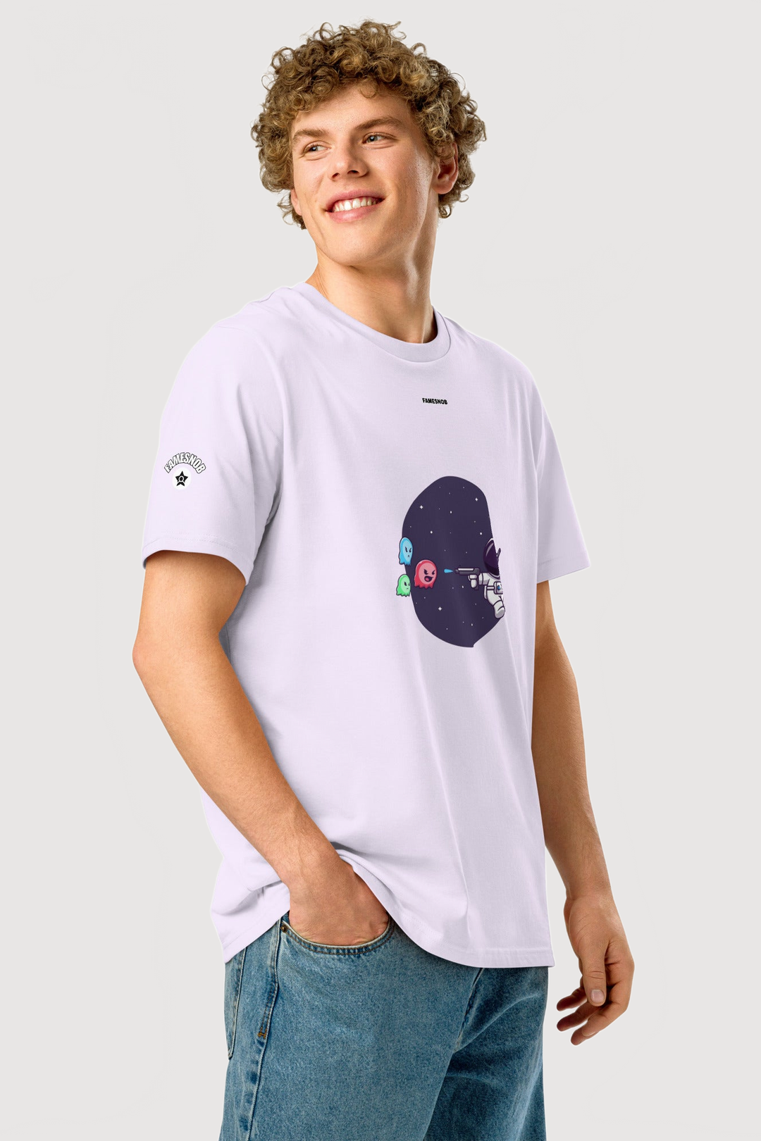 Unisex Organic Ribbed Neck T-shirt | Stanley/Stella - Famesnob