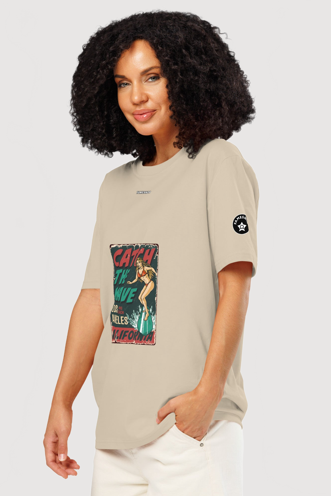 Unisex Organic Ribbed Neck T-Shirt | Stanley/Stella - Famesnob