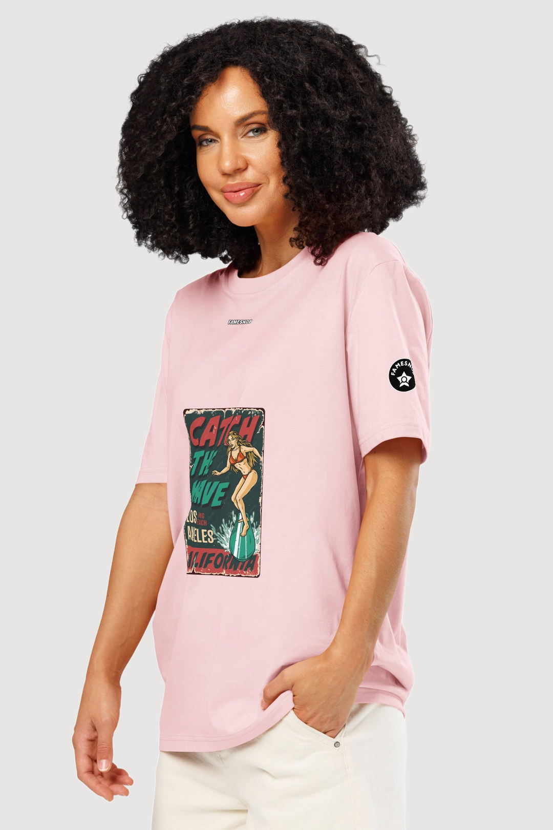 Unisex Organic Ribbed Neck T-Shirt | Stanley/Stella - Famesnob