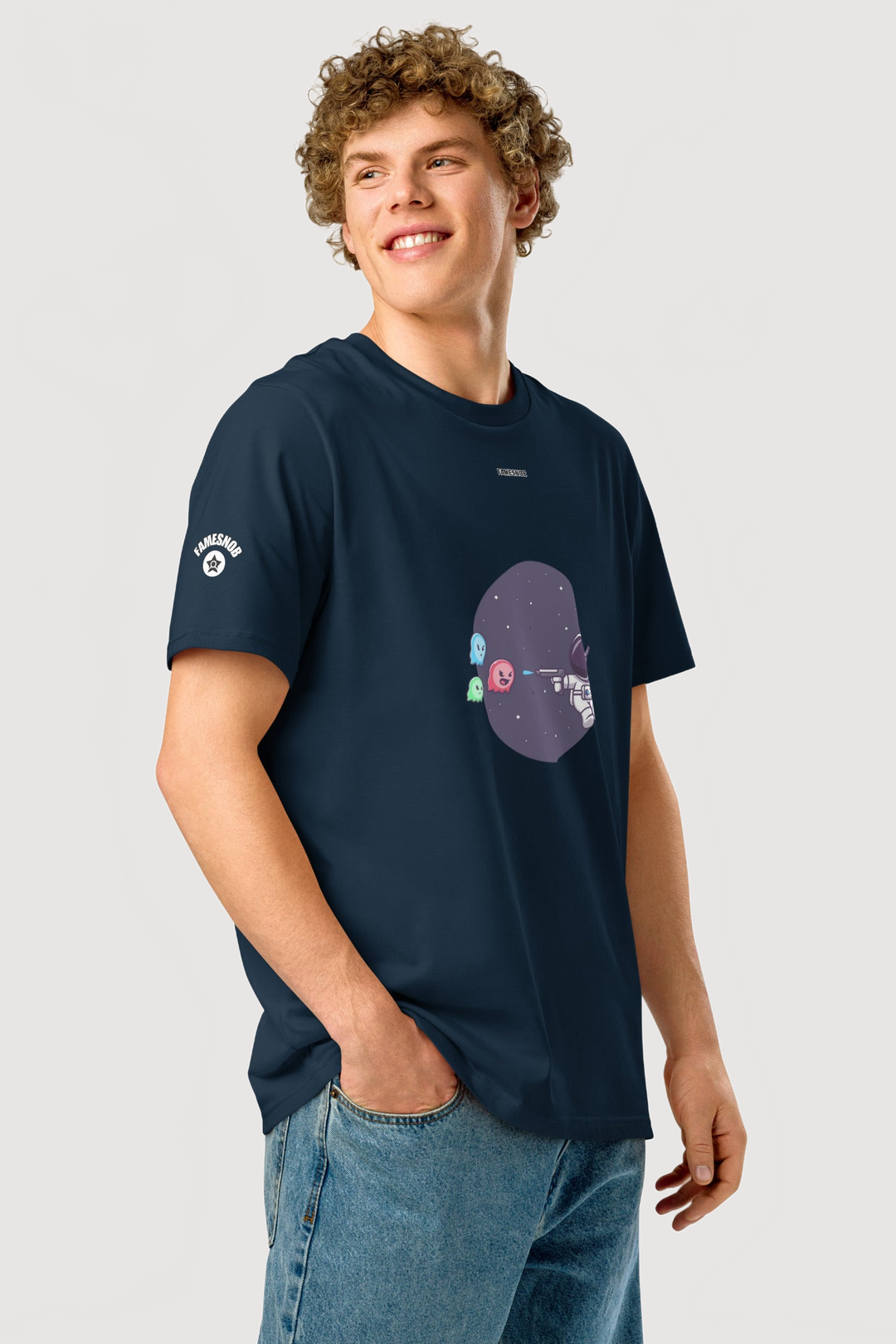 Unisex Organic Ribbed Neck T-shirt | Stanley/Stella - Famesnob