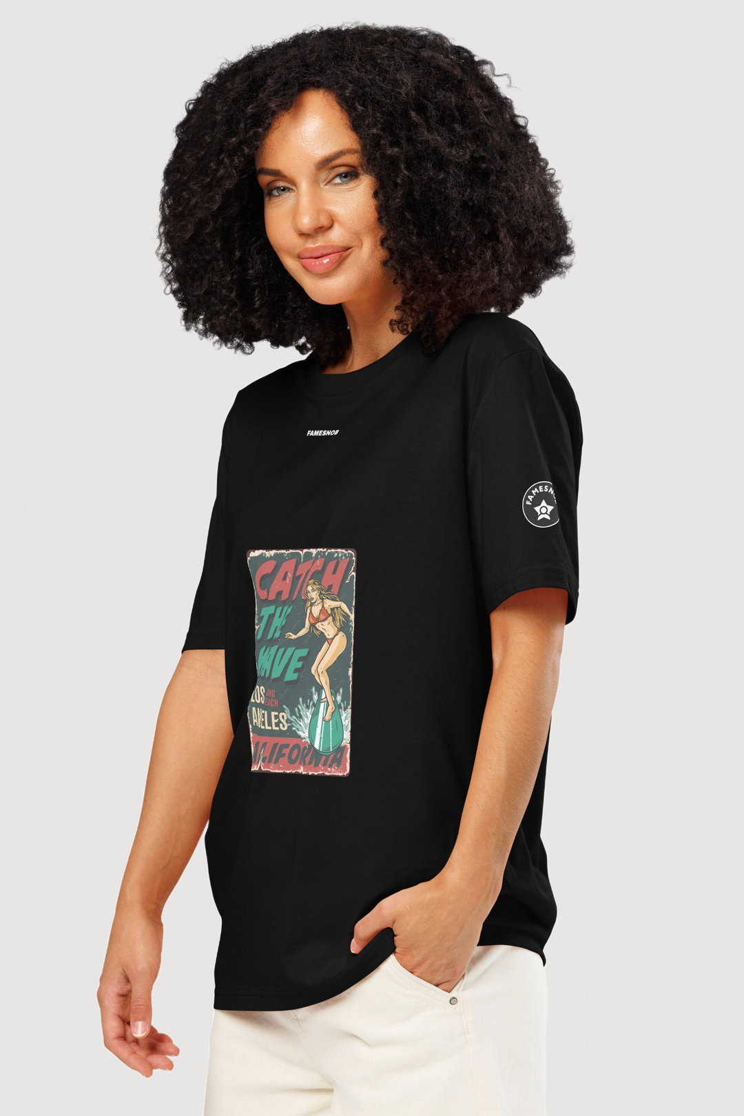 Unisex Organic Ribbed Neck T-Shirt | Stanley/Stella - Famesnob