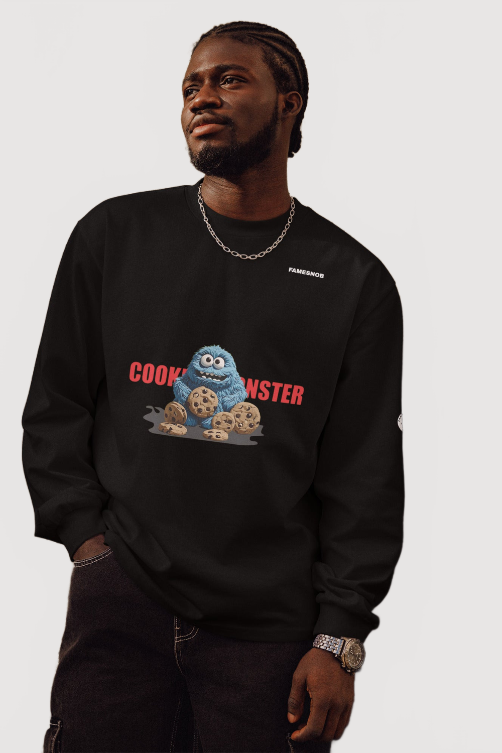 Unisex Premium Heavyweight Long Sleeve Shirt | AS Colour - Famesnob