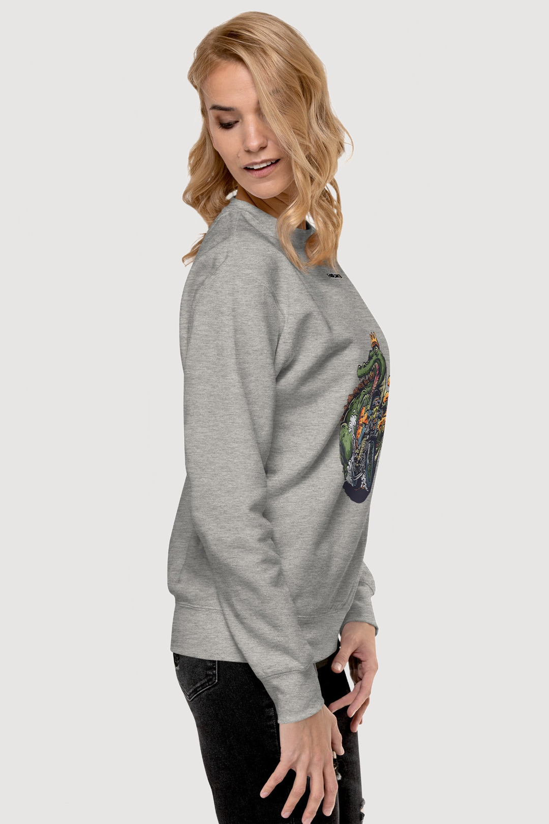 Unisex Premium Sweatshirt | Cotton Heritage - Famesnob