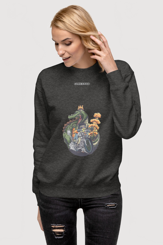 Unisex Premium Sweatshirt | Cotton Heritage - Famesnob