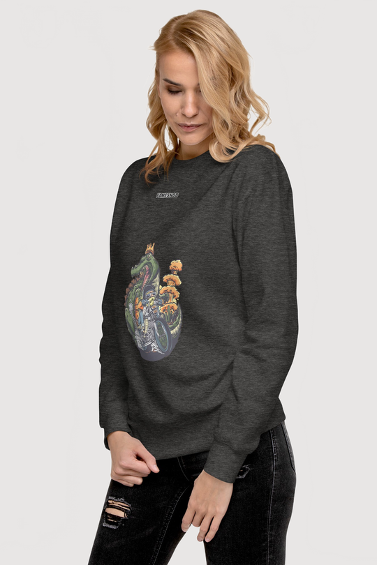 Unisex Premium Sweatshirt | Cotton Heritage - Famesnob