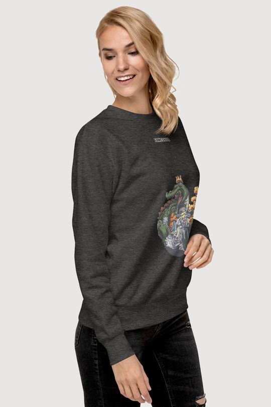Unisex Premium Sweatshirt | Cotton Heritage - Famesnob