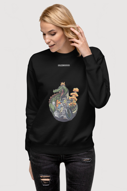 Unisex Premium Sweatshirt | Cotton Heritage - Famesnob