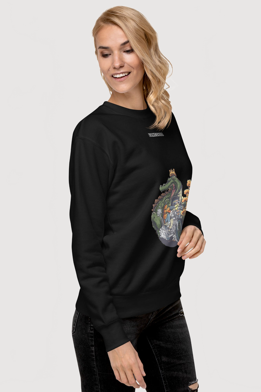 Unisex Premium Sweatshirt | Cotton Heritage - Famesnob