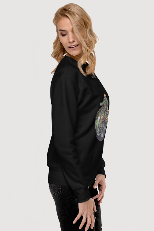 Unisex Premium Sweatshirt | Cotton Heritage - Famesnob