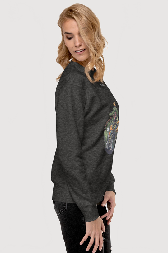 Unisex Premium Sweatshirt | Cotton Heritage - Famesnob