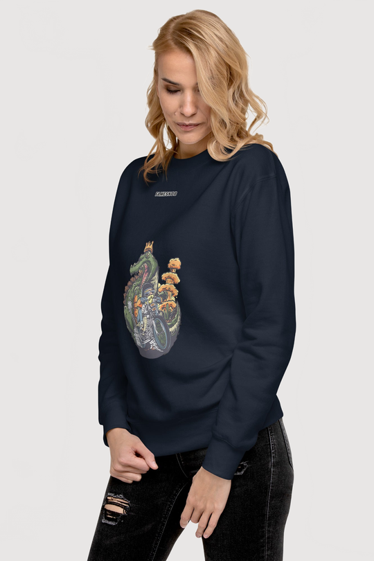 Unisex Premium Sweatshirt | Cotton Heritage - Famesnob