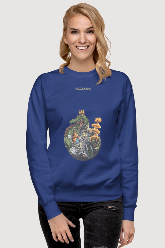 Unisex Premium Sweatshirt | Cotton Heritage - Famesnob