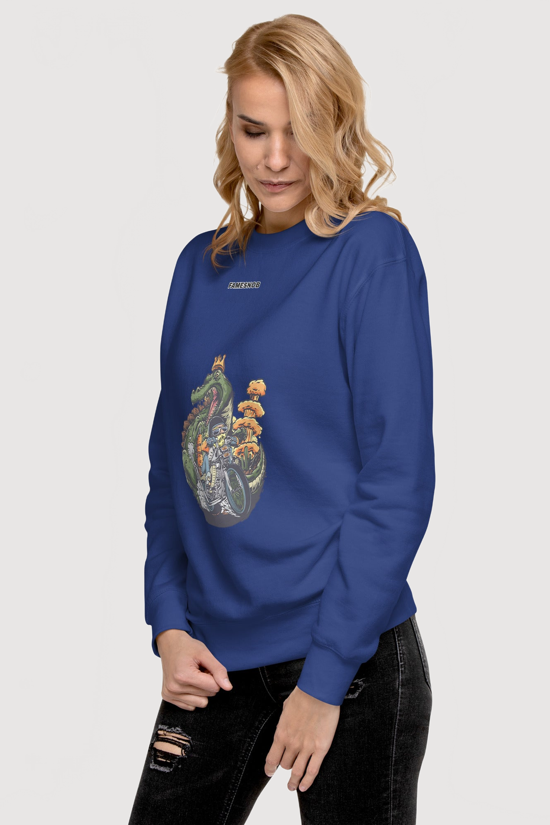 Unisex Premium Sweatshirt | Cotton Heritage - Famesnob