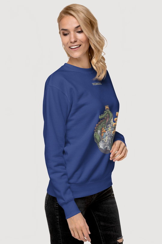 Unisex Premium Sweatshirt | Cotton Heritage - Famesnob