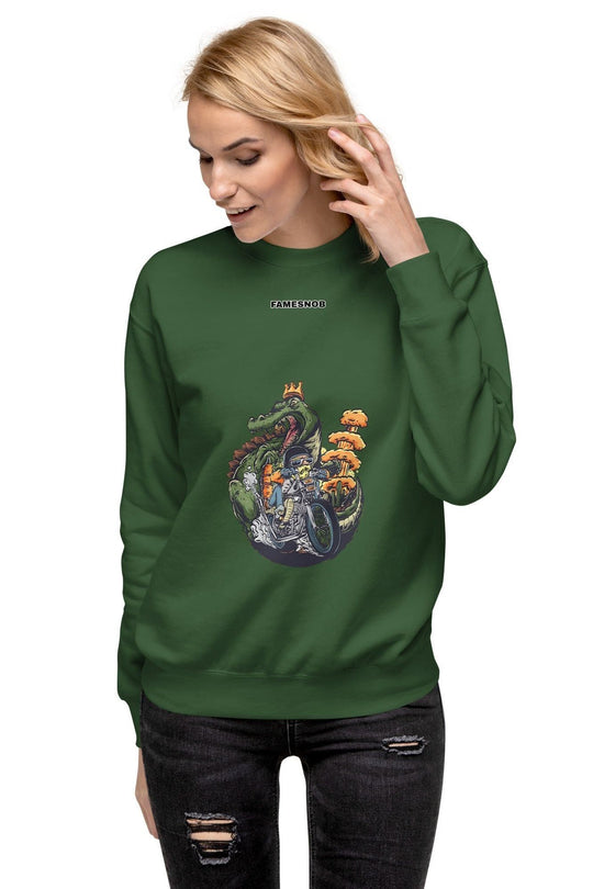 Unisex Premium Sweatshirt | Cotton Heritage - Famesnob