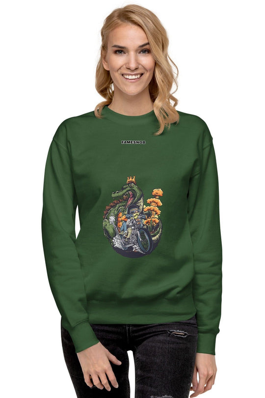 Unisex Premium Sweatshirt | Cotton Heritage - Famesnob