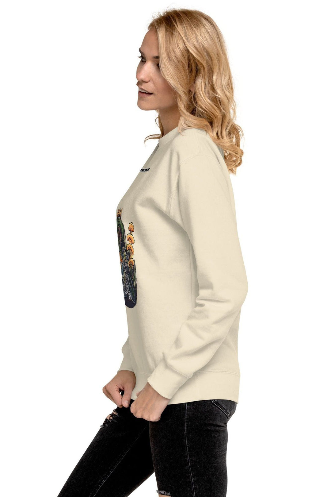 Unisex Premium Sweatshirt | Cotton Heritage - Famesnob