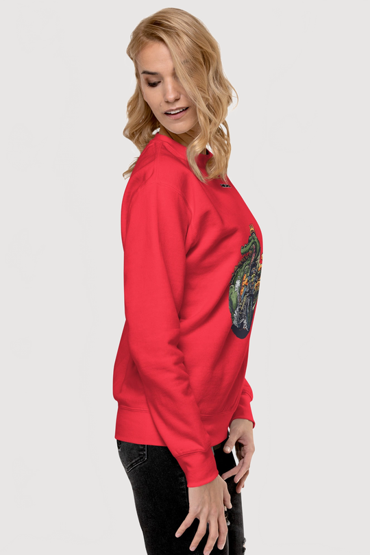 Unisex Premium Sweatshirt | Cotton Heritage - Famesnob