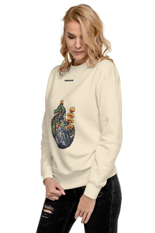 Unisex Premium Sweatshirt | Cotton Heritage - Famesnob