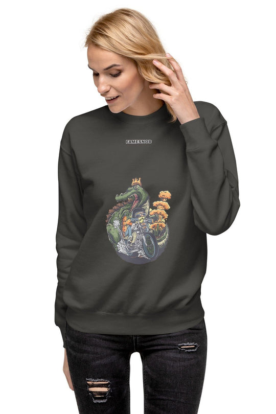 Unisex Premium Sweatshirt | Cotton Heritage - Famesnob