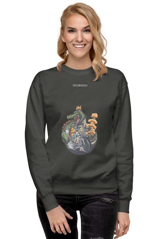 Unisex Premium Sweatshirt | Cotton Heritage - Famesnob