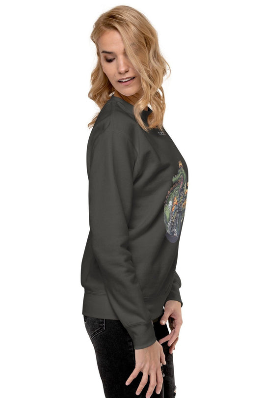 Unisex Premium Sweatshirt | Cotton Heritage - Famesnob