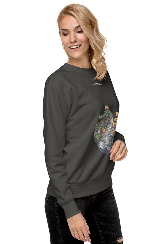 Unisex Premium Sweatshirt | Cotton Heritage - Famesnob