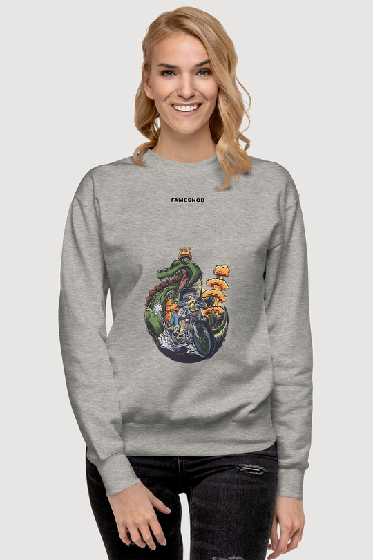Unisex Premium Sweatshirt | Cotton Heritage - Famesnob