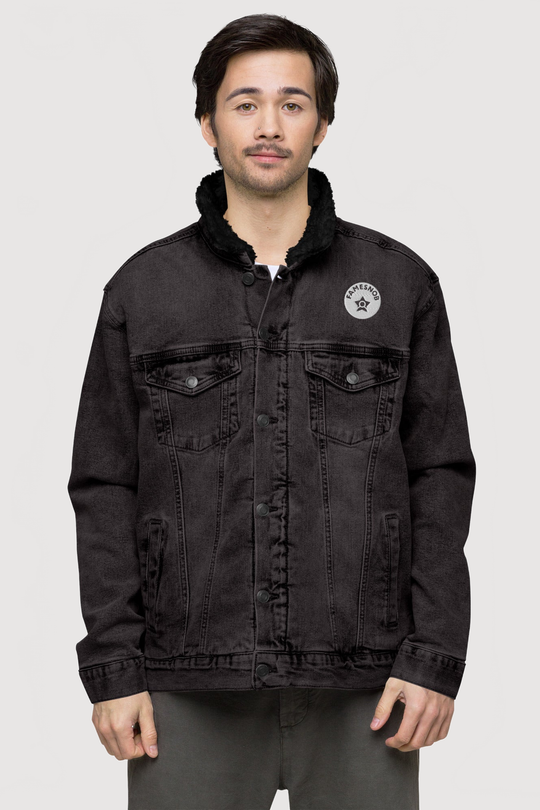 Unisex Sherpa Denim Jacket | Threadfast Apparel - Famesnob