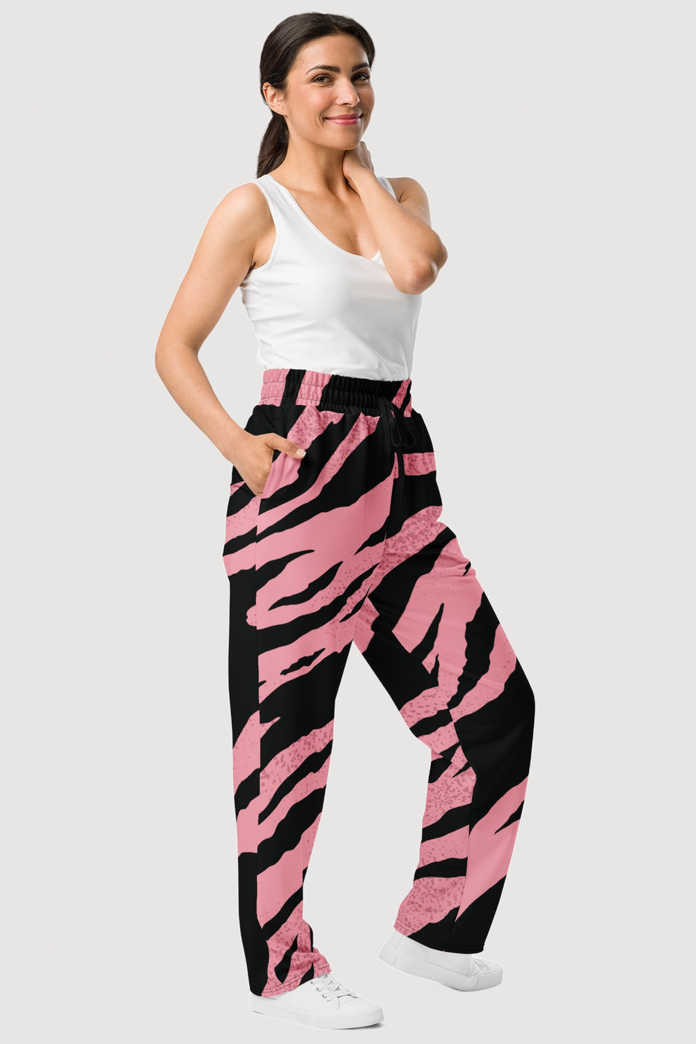 Unisex Wide-Leg Joggers - Famesnob