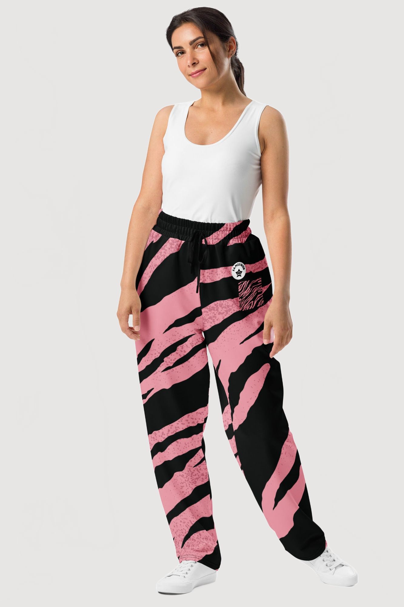 Unisex Wide-Leg Joggers - Famesnob