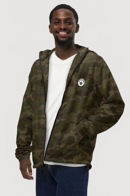 Unisex Zip Up Windbreaker - Famesnob