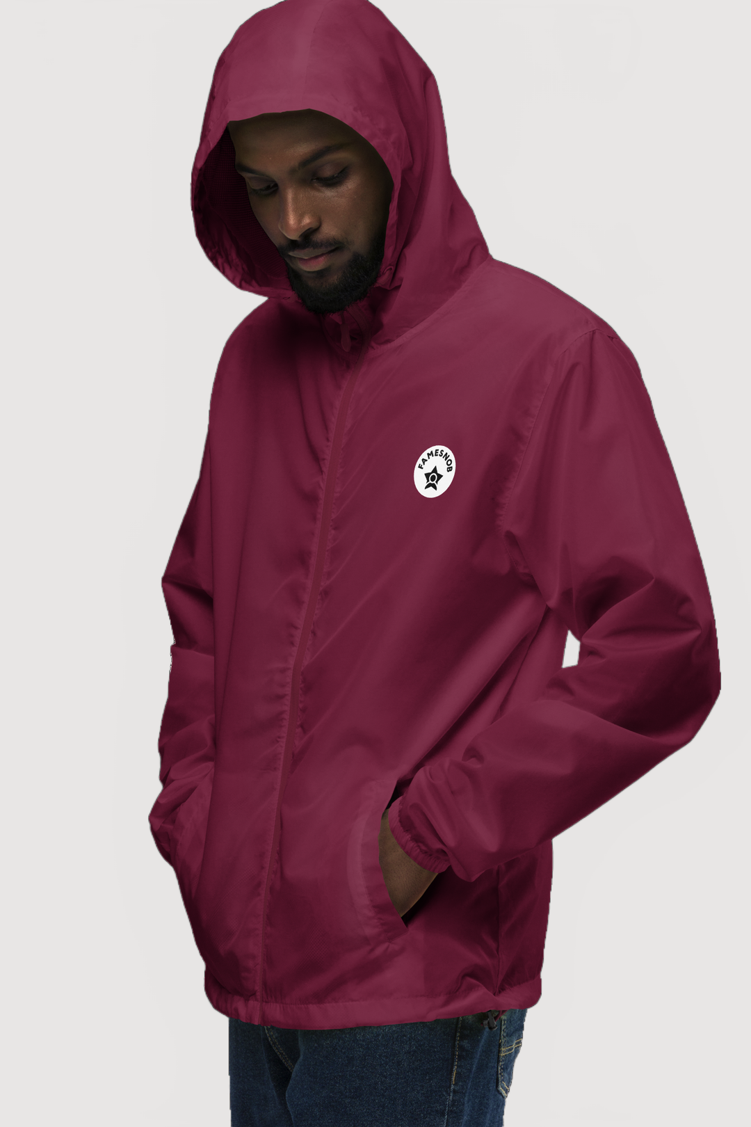 Unisex Zip Up Windbreaker - Famesnob