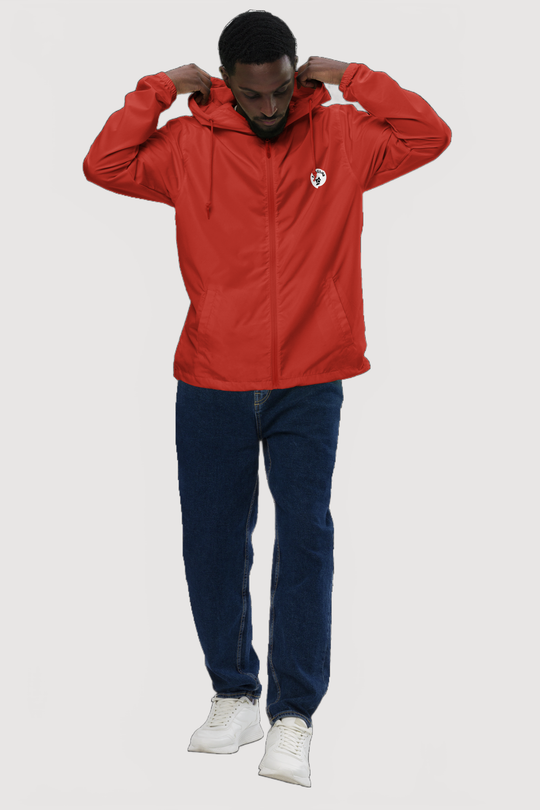 Unisex Zip Up Windbreaker - Famesnob