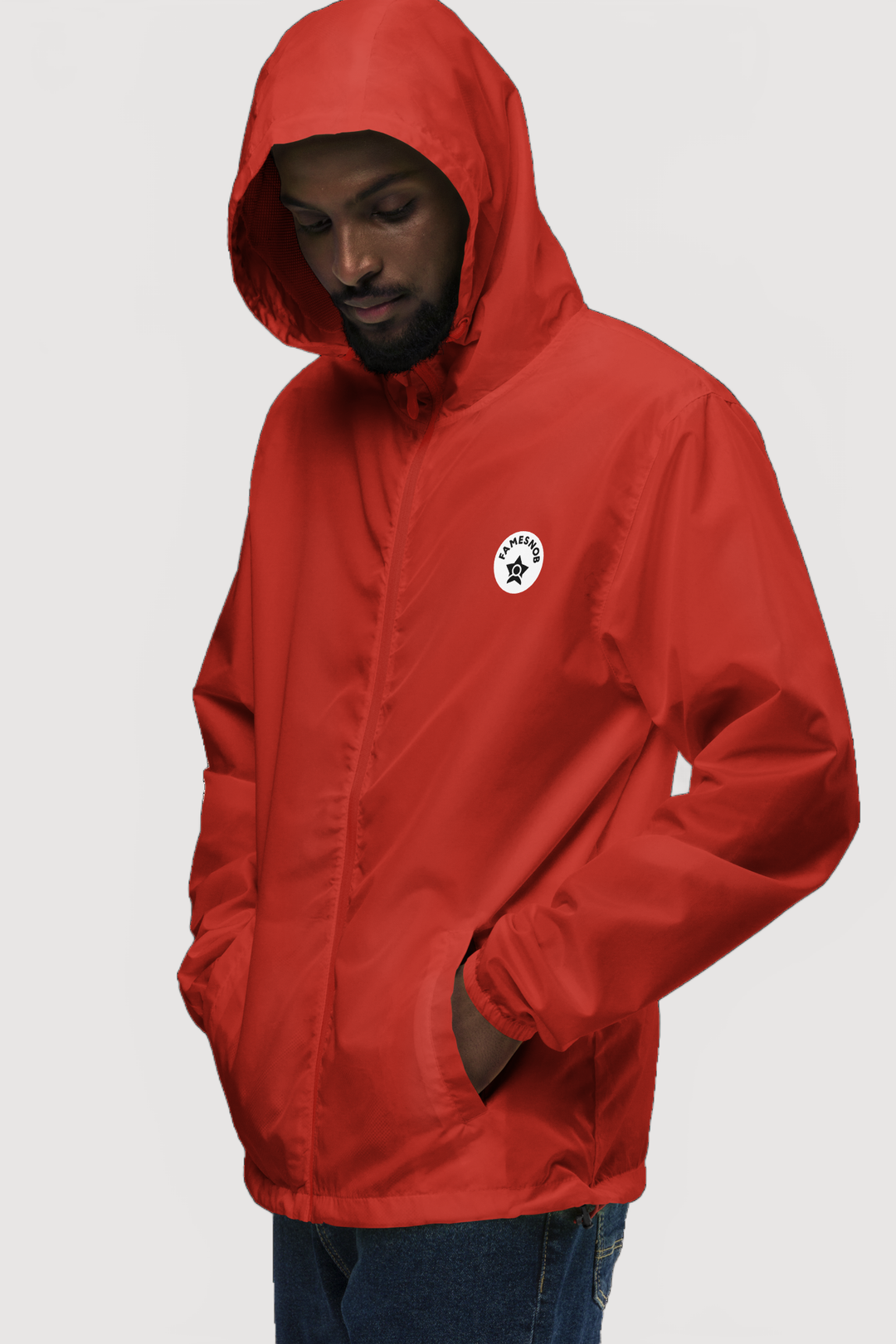 Unisex Zip Up Windbreaker - Famesnob