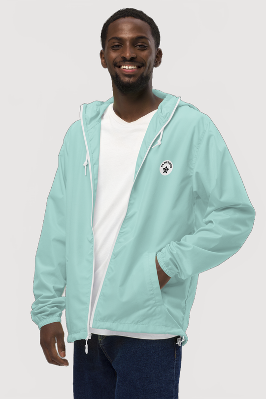 Unisex Zip Up Windbreaker - Famesnob