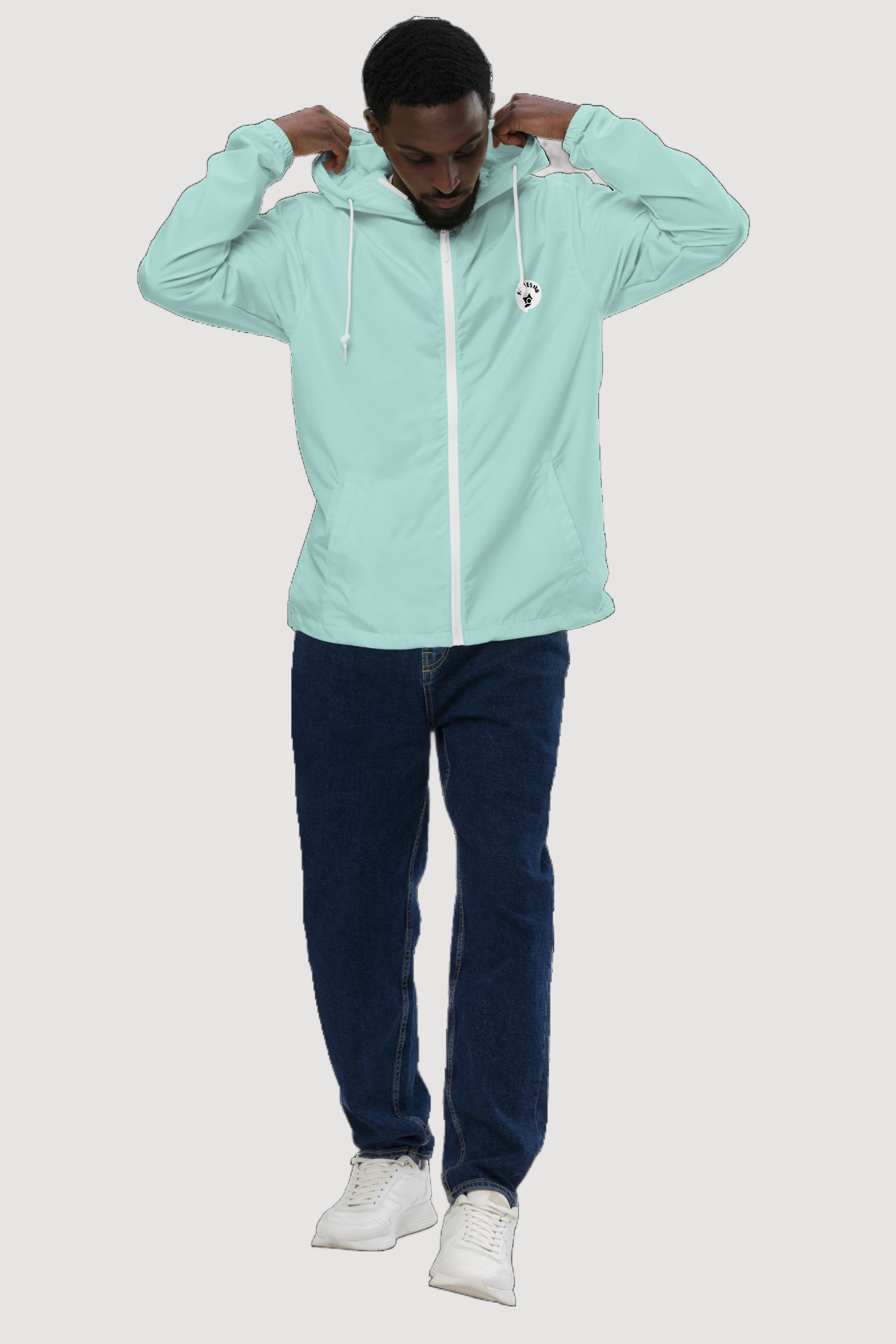 Unisex Zip Up Windbreaker - Famesnob