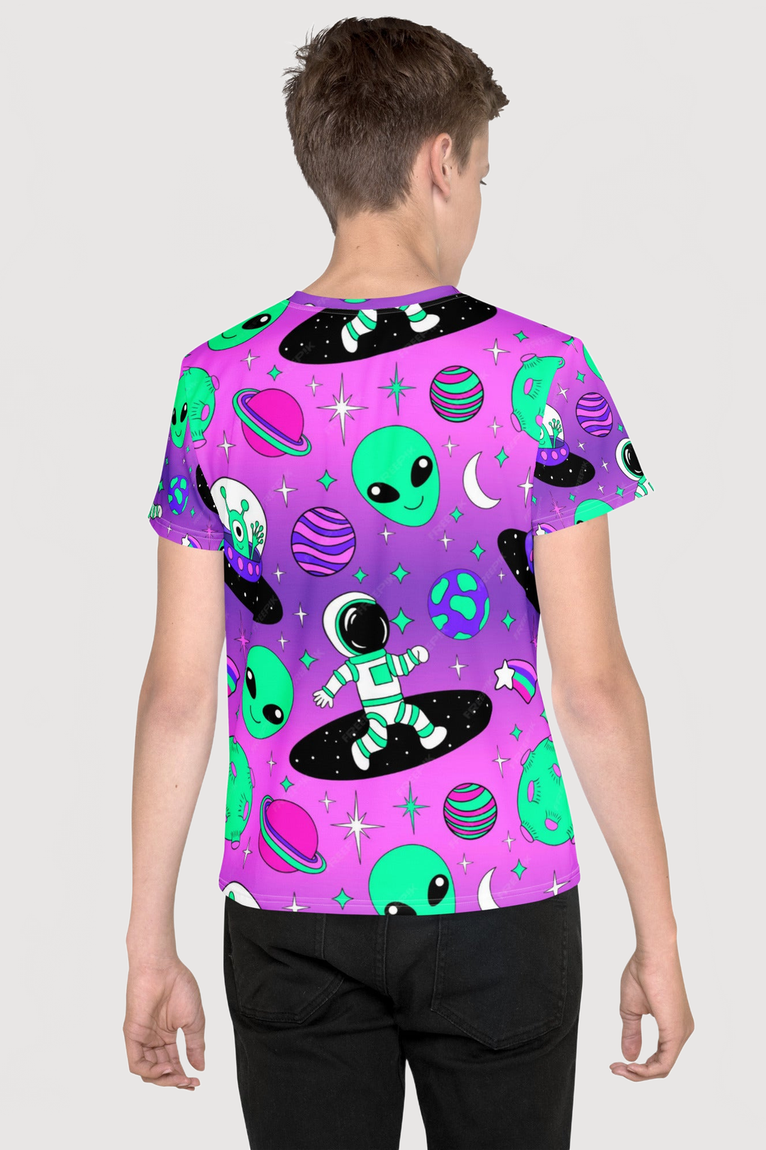 Youth Crew Neck T-shirt - Famesnob