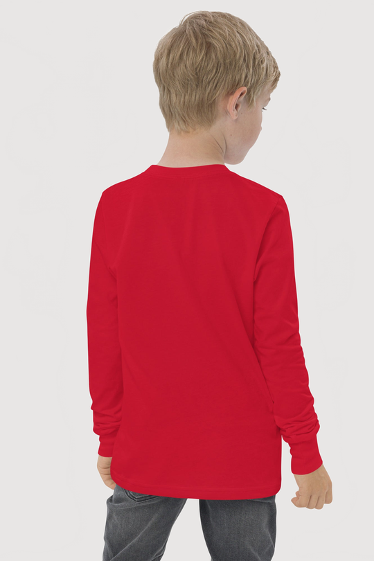 Youth Long Sleeve T-shirts | Bella + Canvas - Famesnob