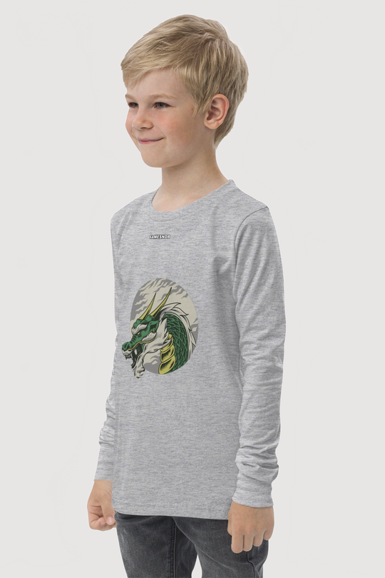Youth Long Sleeve T-shirts | Bella + Canvas - Famesnob
