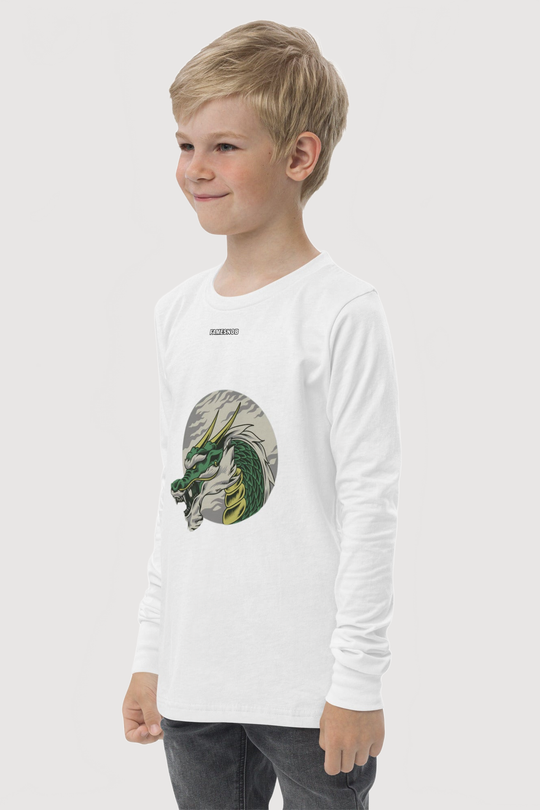 Youth Long Sleeve T-shirts | Bella + Canvas - Famesnob