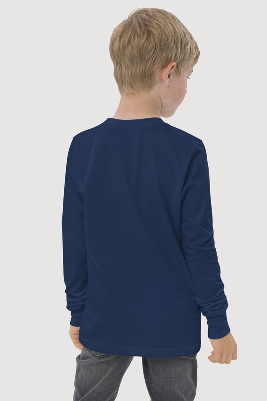 Youth Long Sleeve T-shirts | Bella + Canvas - Famesnob